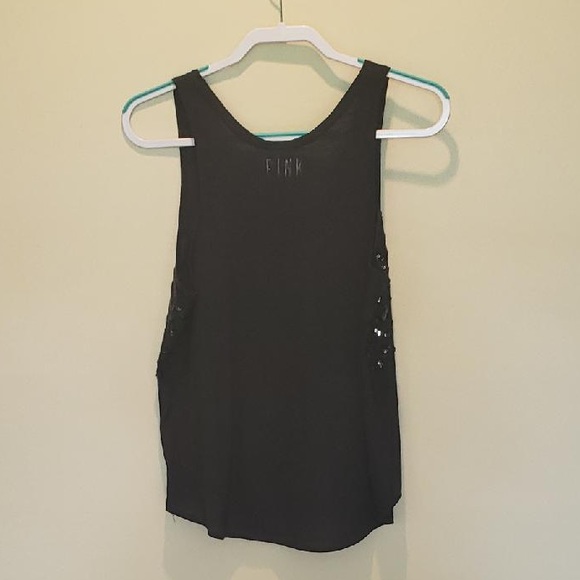 PINK Victoria’s Secret Women’s Sequin Tank Top, Size S… - Picture 4 of 9